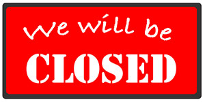 we-will-be-closed