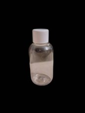 flesje transparant met deksel 50ml