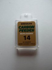 Drennan Carbon Feeder maat 18 (10pcs) Drennan Carbon Feeder