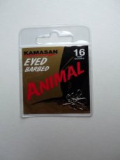 Kamasan Animal Barbed - Eyed maat 12 Kamasan Animal Barbed - Eyed maat 12