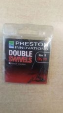 Preston Innovations Double Swivels Size 14