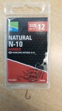 Preston Innovations Natural N-10 (Barbed) MAAT22 Preston Innovations Natural N-10 (Barbed) MAAT22